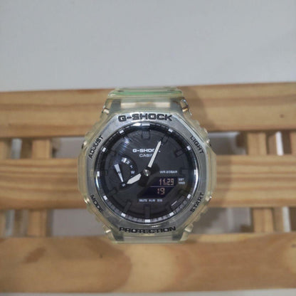 G-Shock Casio Skeleton Digital Analog Watch Model WR 200M Shock Resistant — Japan Import