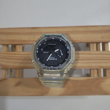 G-Shock Casio Skeleton Digital Analog Watch Model WR 200M Shock Resistant — Japan Import
