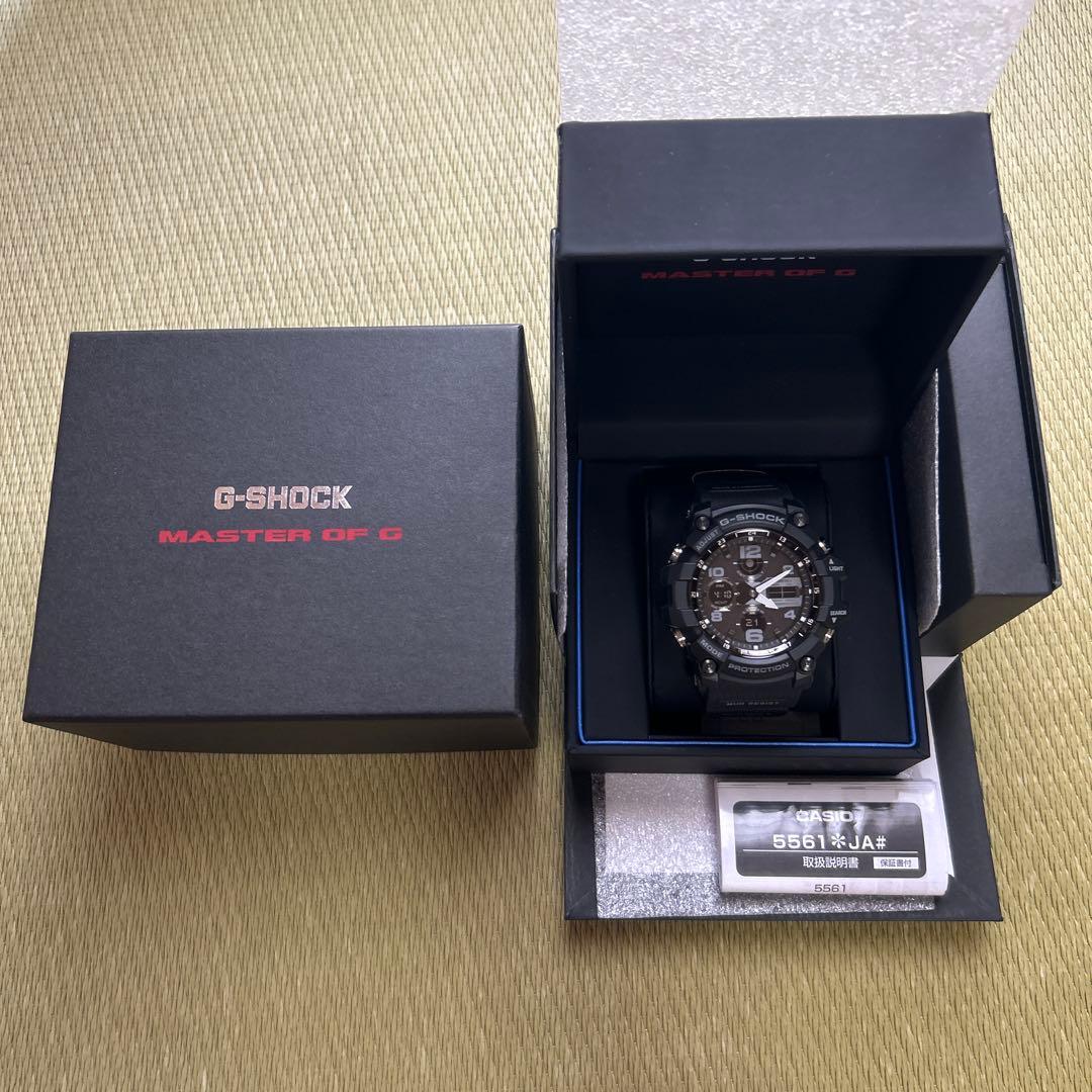 Casio G-Shock Mudmaster GWG-100-1AJF Series Digital Analog Watch