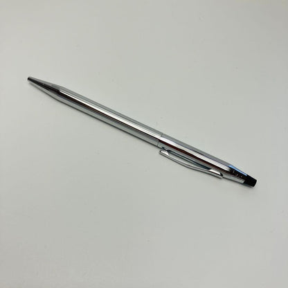 Waterman Pen and Cross Chrome Twist Ballpoint Pen Set with Box