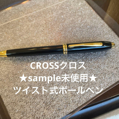 Cross Townsend Ballpoint Pen No.60 in black with oil-based ink, used condition, Japan import