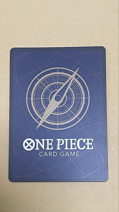One Piece Monkey D Luffy P-106 promo card in protective sleeve from Japan import
