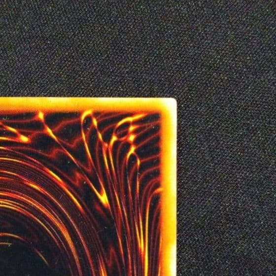 Yugioh Metal Devil Zoa Secret Rare Japanese trading card Early Edition with visible scratches and dirt