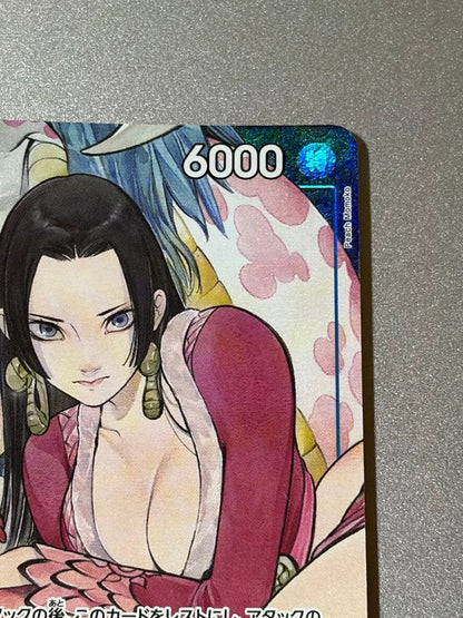 One Piece Card Game Boa Hancock trading card model ST17-004 with character artwork