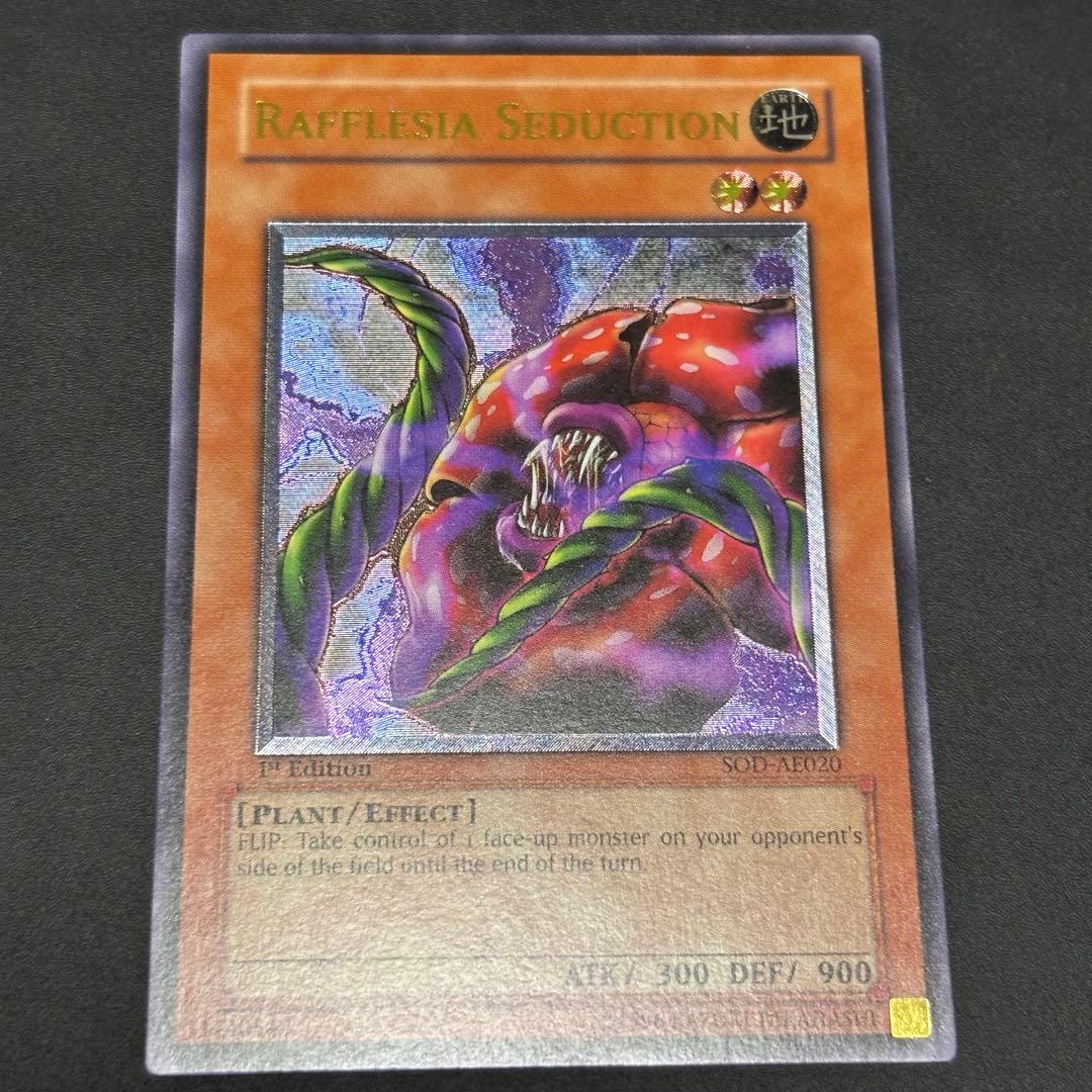 Yugioh Confusion of Lafresia Relief card Old Asia region Japan import with protective packaging