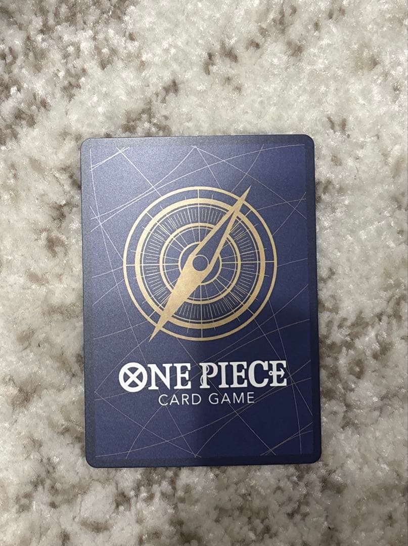 One Piece Energy SEC game card pulled from a new pack, displayed on a plain background