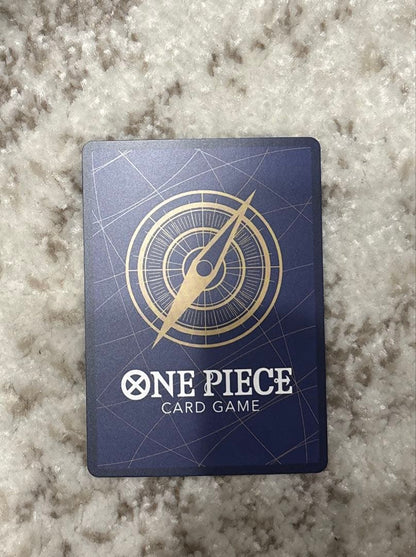 One Piece Energy SEC game card pulled from a new pack, displayed on a plain background
