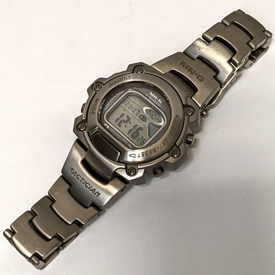 Casio G-Shock MRG-1000T Digital Watch with Titanium Band and Silver Color — Japan Import