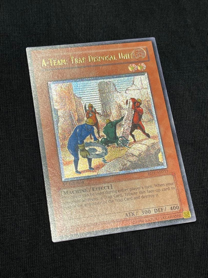 Yu-Gi-Oh A-Team Trap Disposal Unit Relief RDS-AE033 single effect monster card from Old Asia