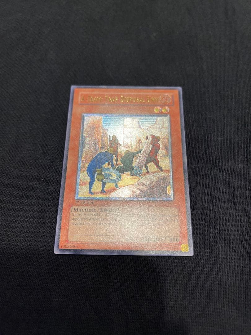 Yu-Gi-Oh A-Team Trap Disposal Unit Relief RDS-AE033 single effect monster card from Old Asia