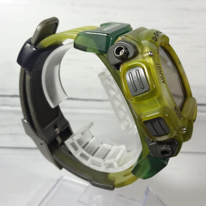 Casio G-Shock G-Lide DW-9000 Skeleton Watch Battery New Works Condition Good — Japan Import