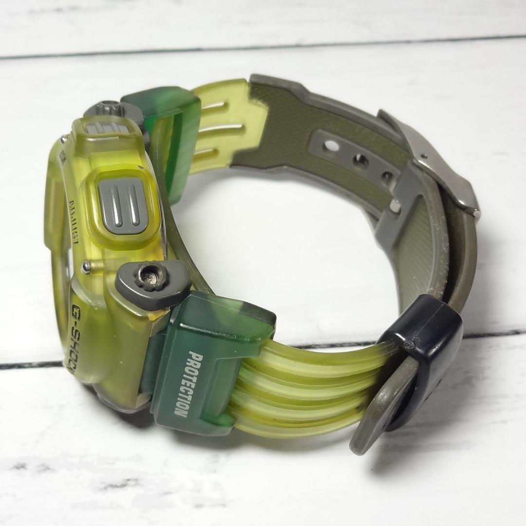 Casio G-Shock G-Lide DW-9000 Skeleton Watch Battery New Works Condition Good — Japan Import