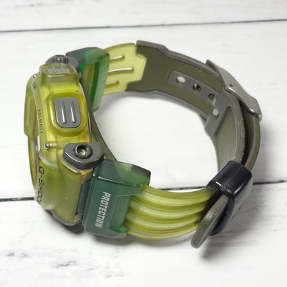 Casio G-Shock G-Lide DW-9000 Skeleton Watch Battery New Works Condition Good — Japan Import