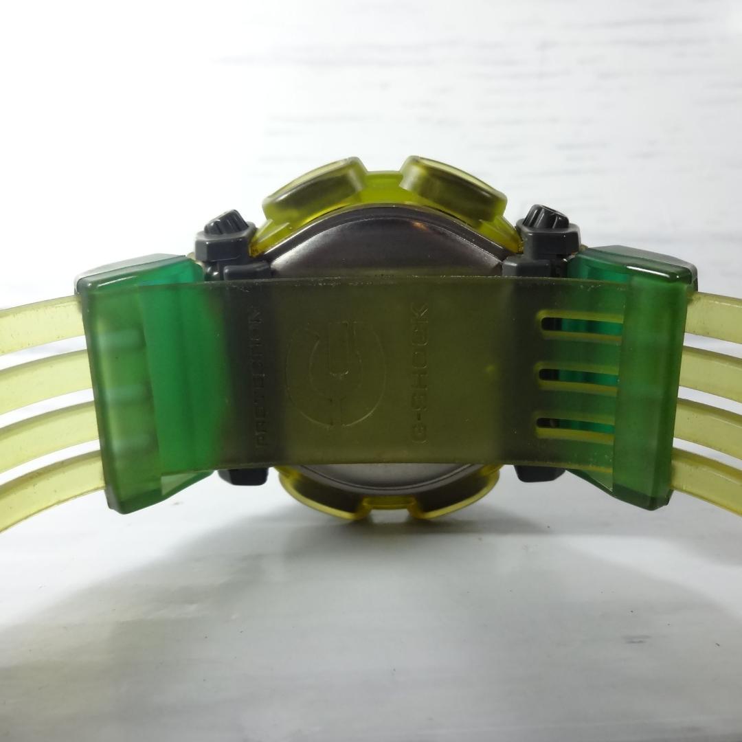 Casio G-Shock G-Lide DW-9000 Skeleton Watch Battery New Works Condition Good — Japan Import