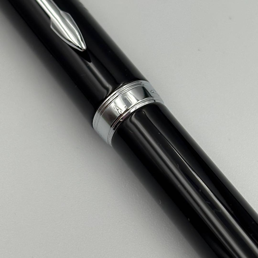 Parker Manulife Silver Blue Cross Ballpoint Pen Set Model 1121-S7515s