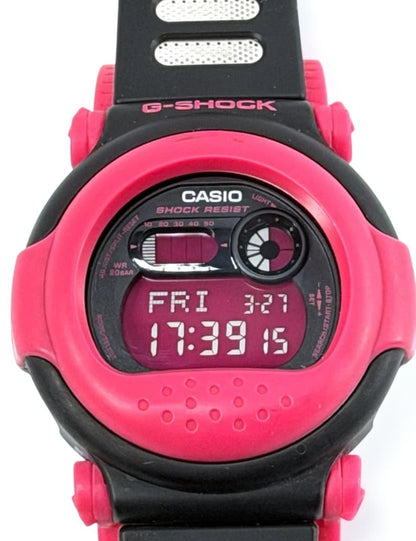 Casio G-Shock Jason G-001 Wristwatch Model 3247 Pink Used Japan Import