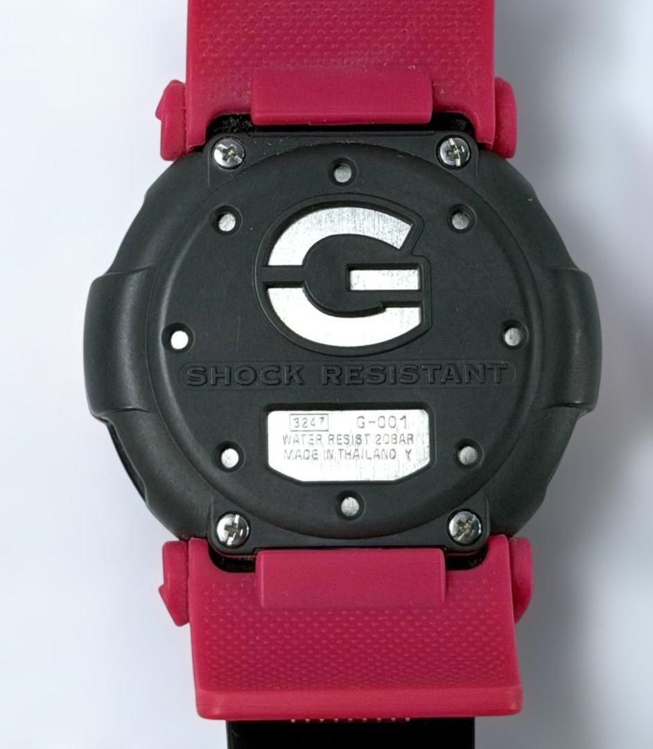 Casio G-Shock Jason G-001 Wristwatch Model 3247 Pink Used Japan Import