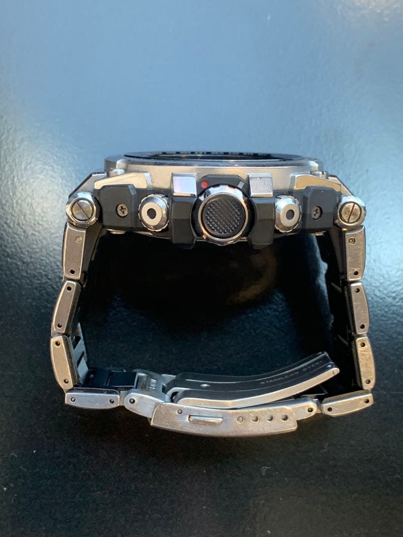 Casio G-Shock MT-G Series Model S1000D Radio Solar Watch with Metal Band — Japan Import