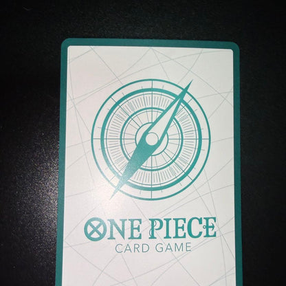 One Piece Monkey D. Luffy OP05 SR gold Japanese trading card from the official Card Game series
