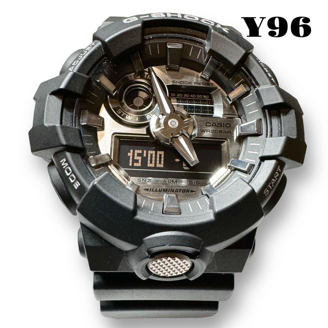 Casio G-Shock 5522 GA-710 WA20BAR Digital Watch Unisex Black Silver Japan Import