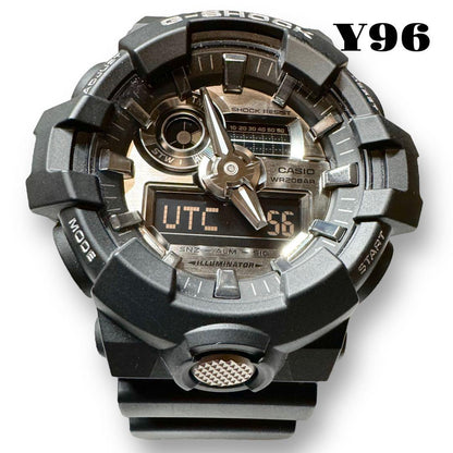 Casio G-Shock 5522 GA-710 WA20BAR Digital Watch Unisex Black Silver Japan Import