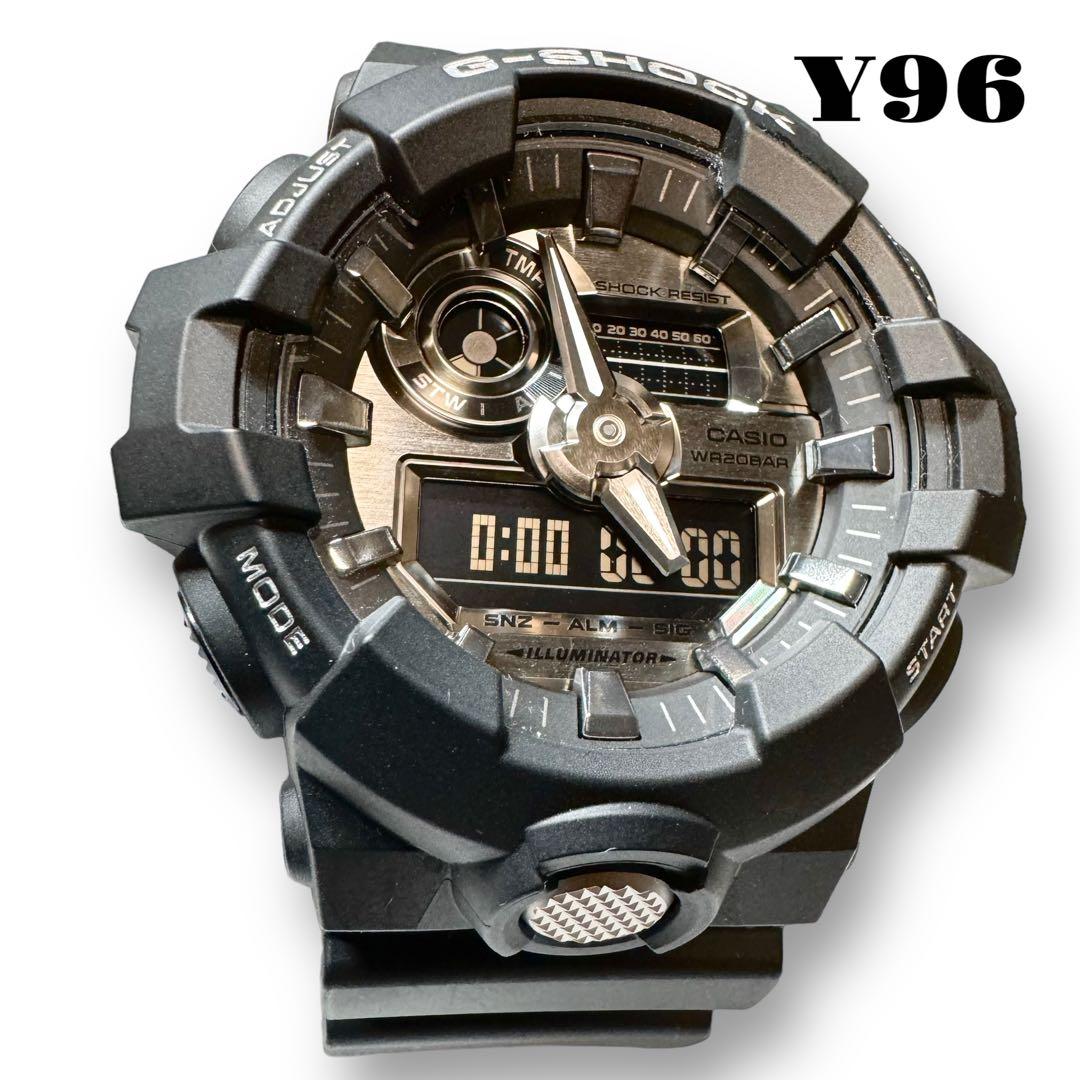 Casio G-Shock 5522 GA-710 WA20BAR Digital Watch Unisex Black Silver Japan Import