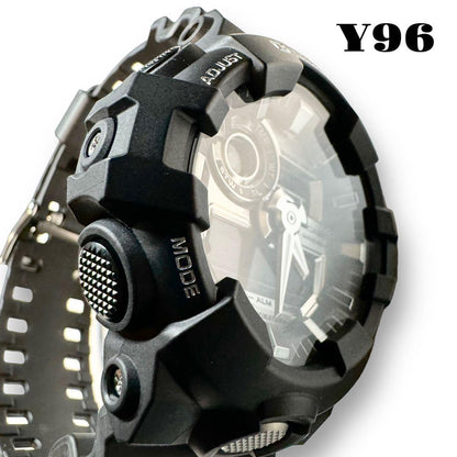 Casio G-Shock 5522 GA-710 WA20BAR Digital Watch Unisex Black Silver Japan Import