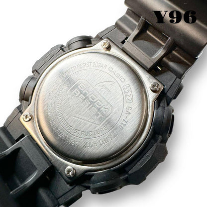 Casio G-Shock 5522 GA-710 WA20BAR Digital Watch Unisex Black Silver Japan Import