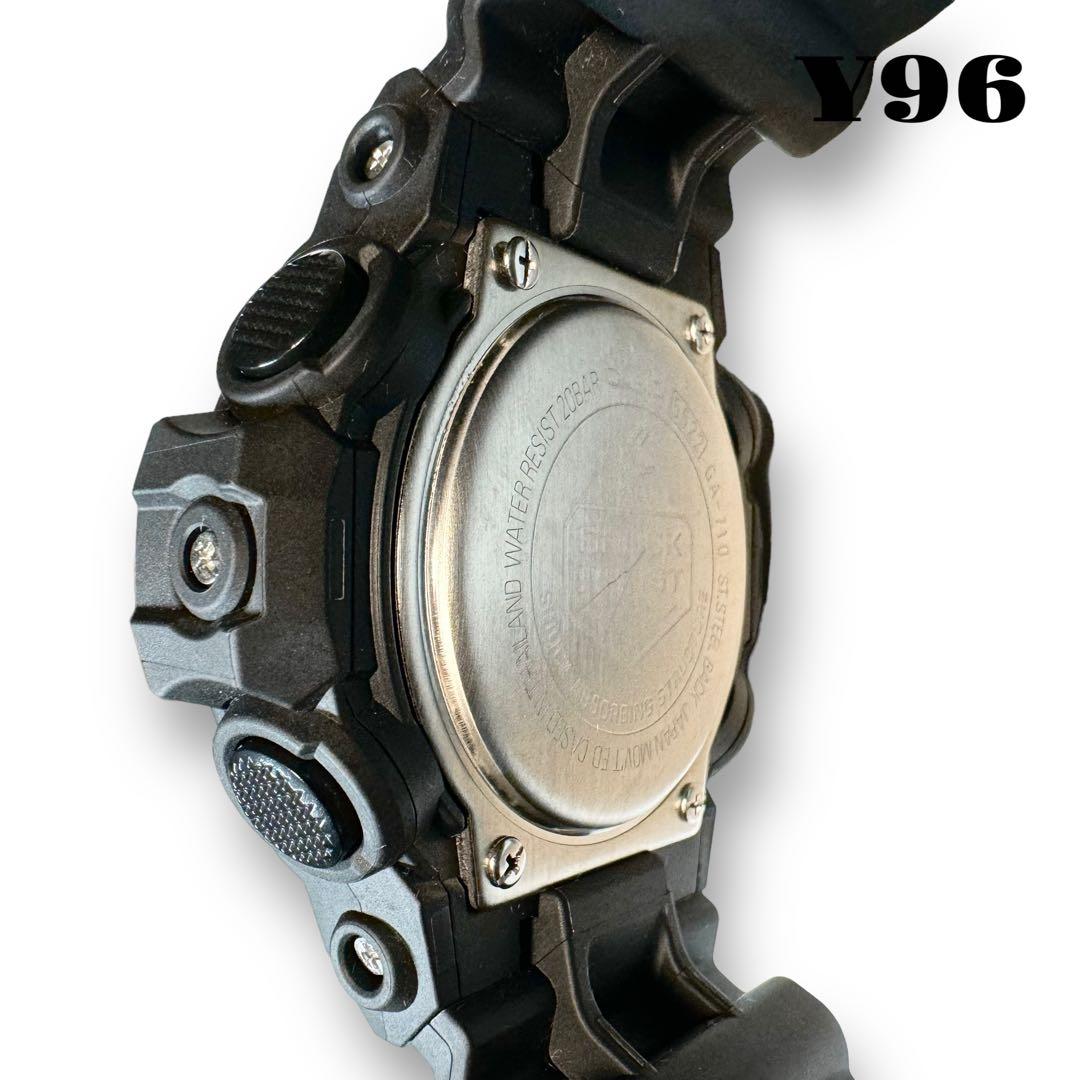 Casio G-Shock 5522 GA-710 WA20BAR Digital Watch Unisex Black Silver Japan Import