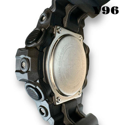 Casio G-Shock 5522 GA-710 WA20BAR Digital Watch Unisex Black Silver Japan Import