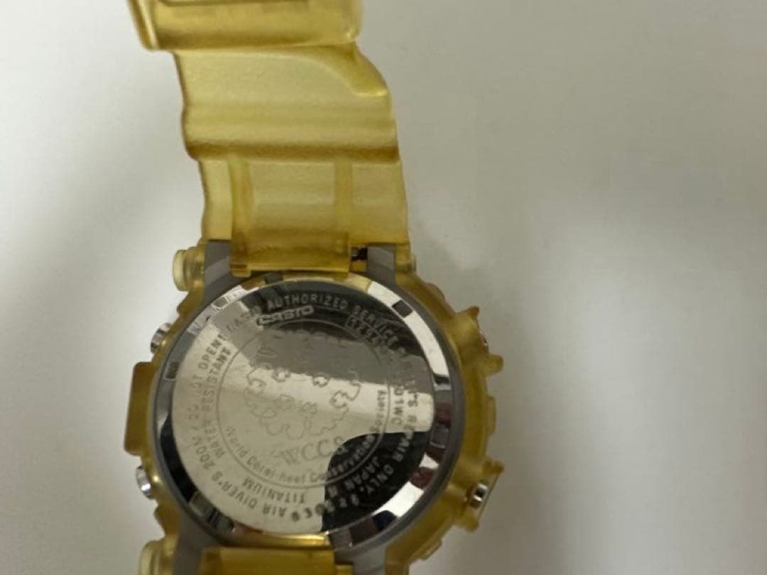 Casio G-Shock Frogman DW-8201WC-9T Gold Skeleton Limited Edition WCCS Official Model — Japan Import