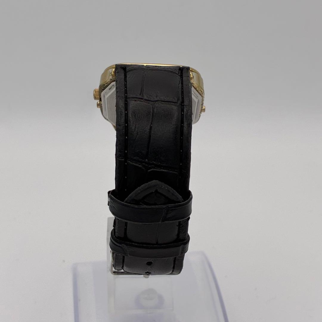 Casio Analog-Digital Wristwatch with New Battery and Gold Dial for Men — Japan Import