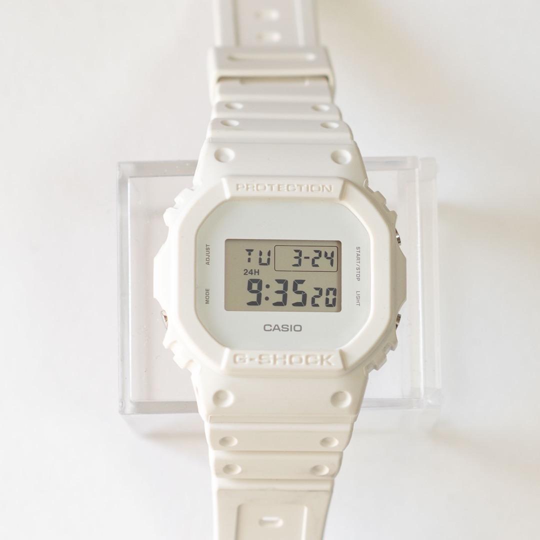 Casio G-Shock DW-5600WW-7JF Watch White Series Japan Import