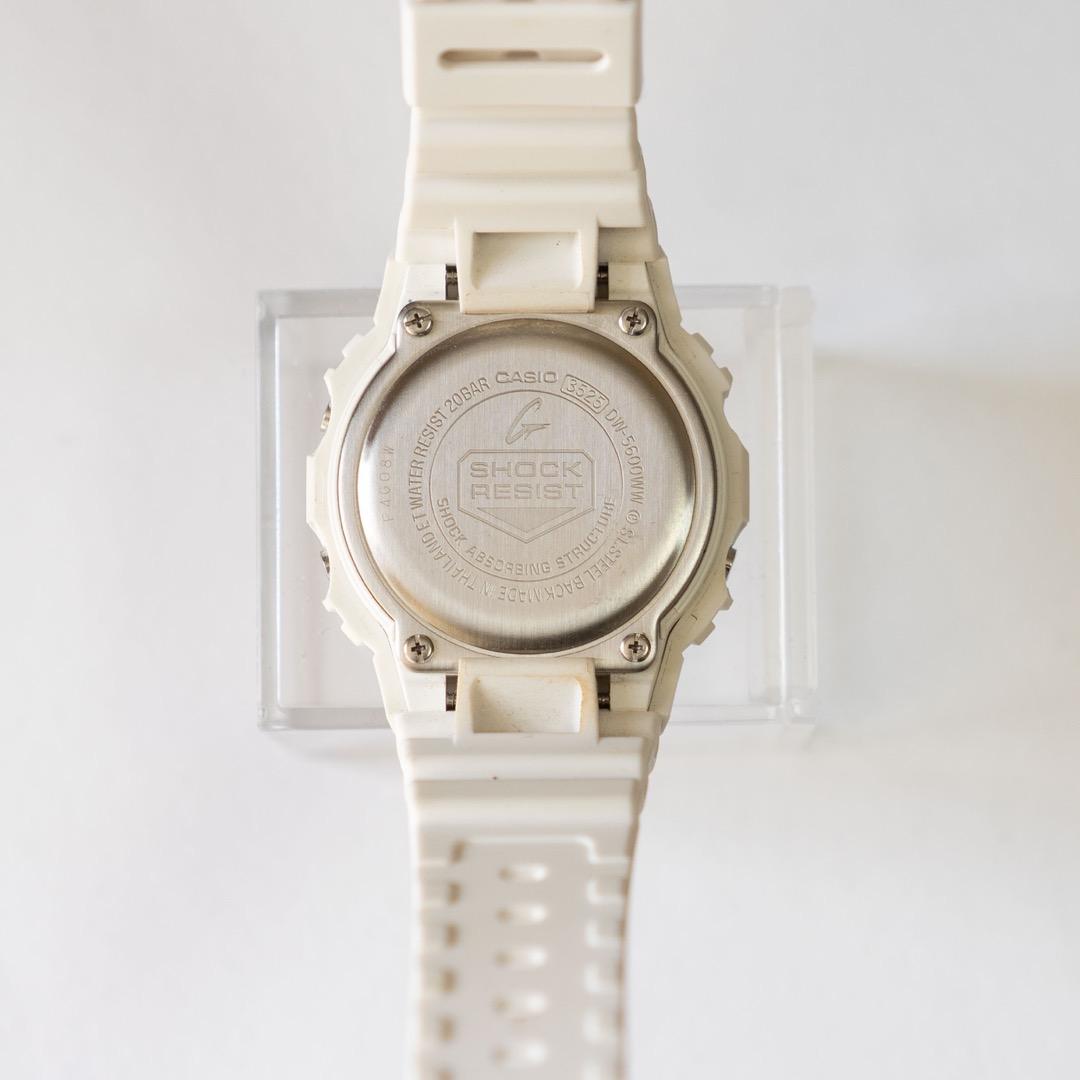 Casio G-Shock DW-5600WW-7JF Watch White Series Japan Import