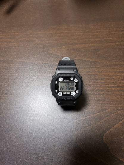 Casio Baby-G Digital Watch Black Collaboration with Mary Quant — Japan Import