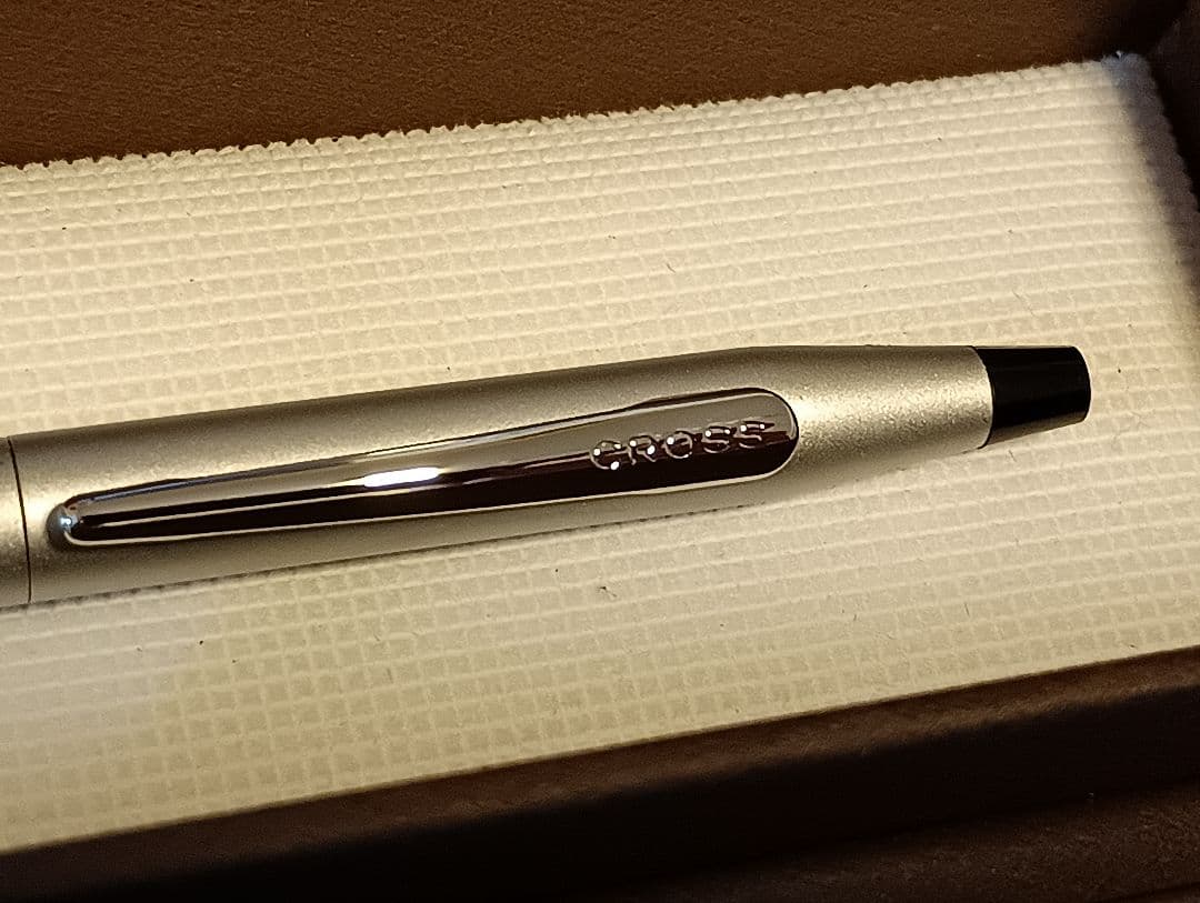 Cross Classic Century Titanium Gray Unisex Pen with Box & Manuals