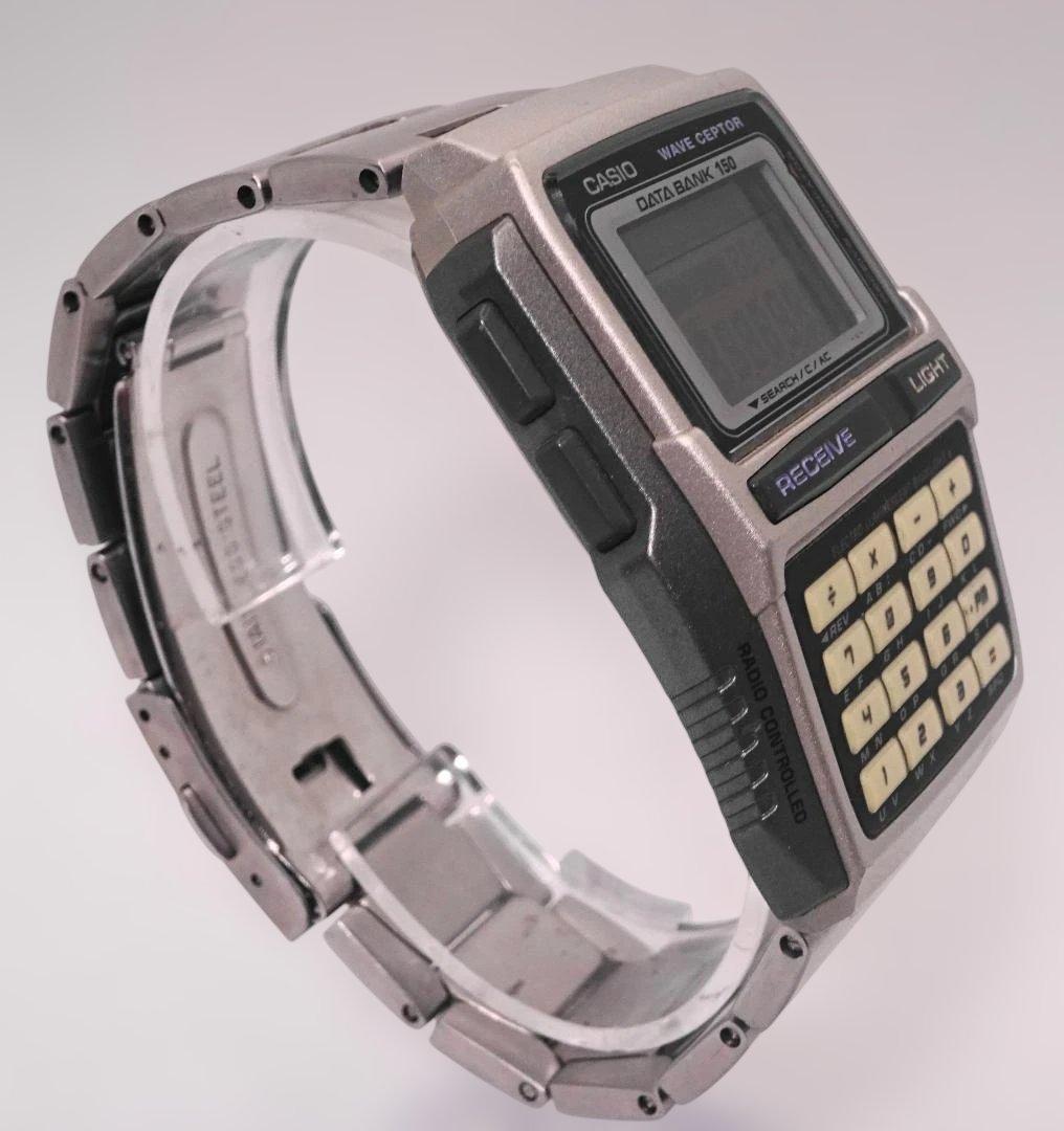 Casio Data Bank DBC-W151Q Digital Calculator Watch with Battery Replaced — Japan Import