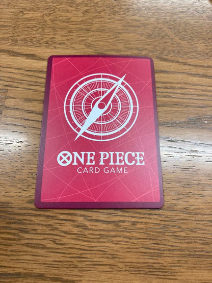 Sabo ST13 Leader Parallel One Piece playing card with ink illustration, Japan import shown on white background