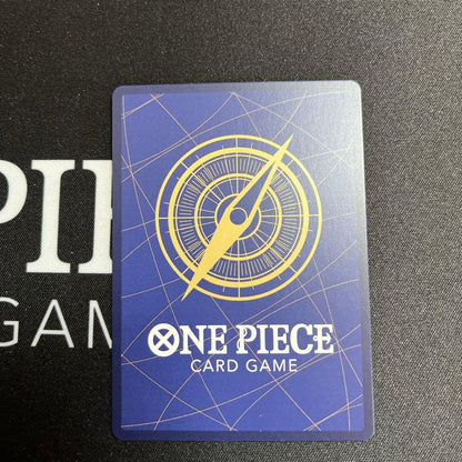 One Piece Hancock promo card from Japan with white scratch, used for play, featuring Hancock character