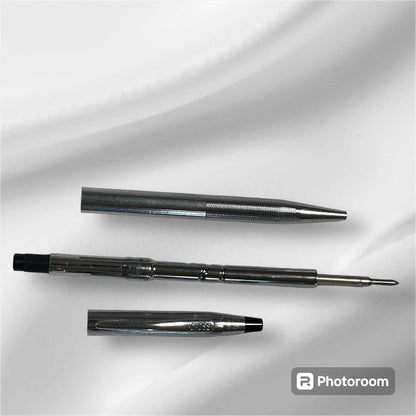 CROSS Gold and Silver Ballpoint Pen Set — Japan Import