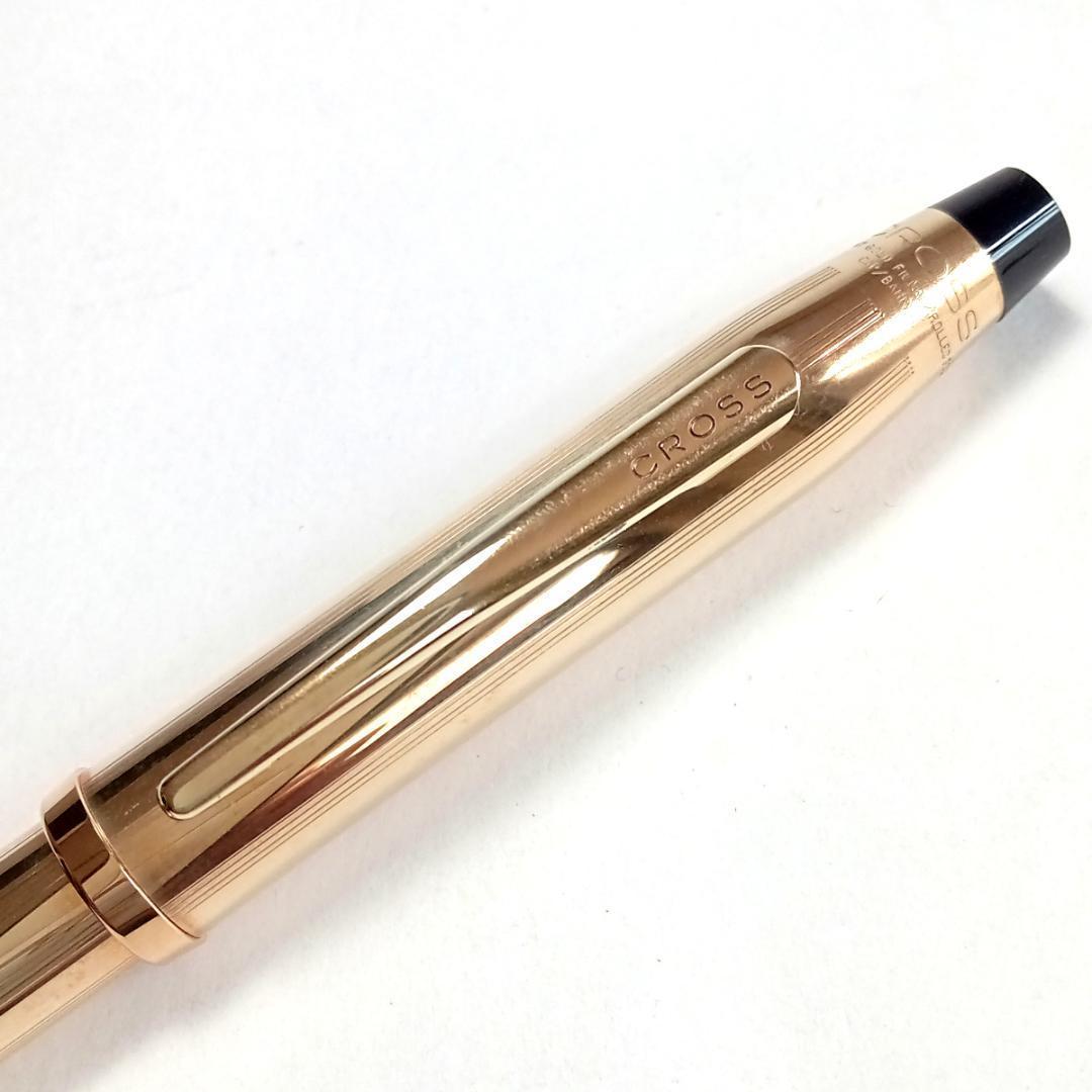 Cross Classic Century Ⅱ 10k Gold Plated Ballpoint Pen Model CRB98 - Japan Import