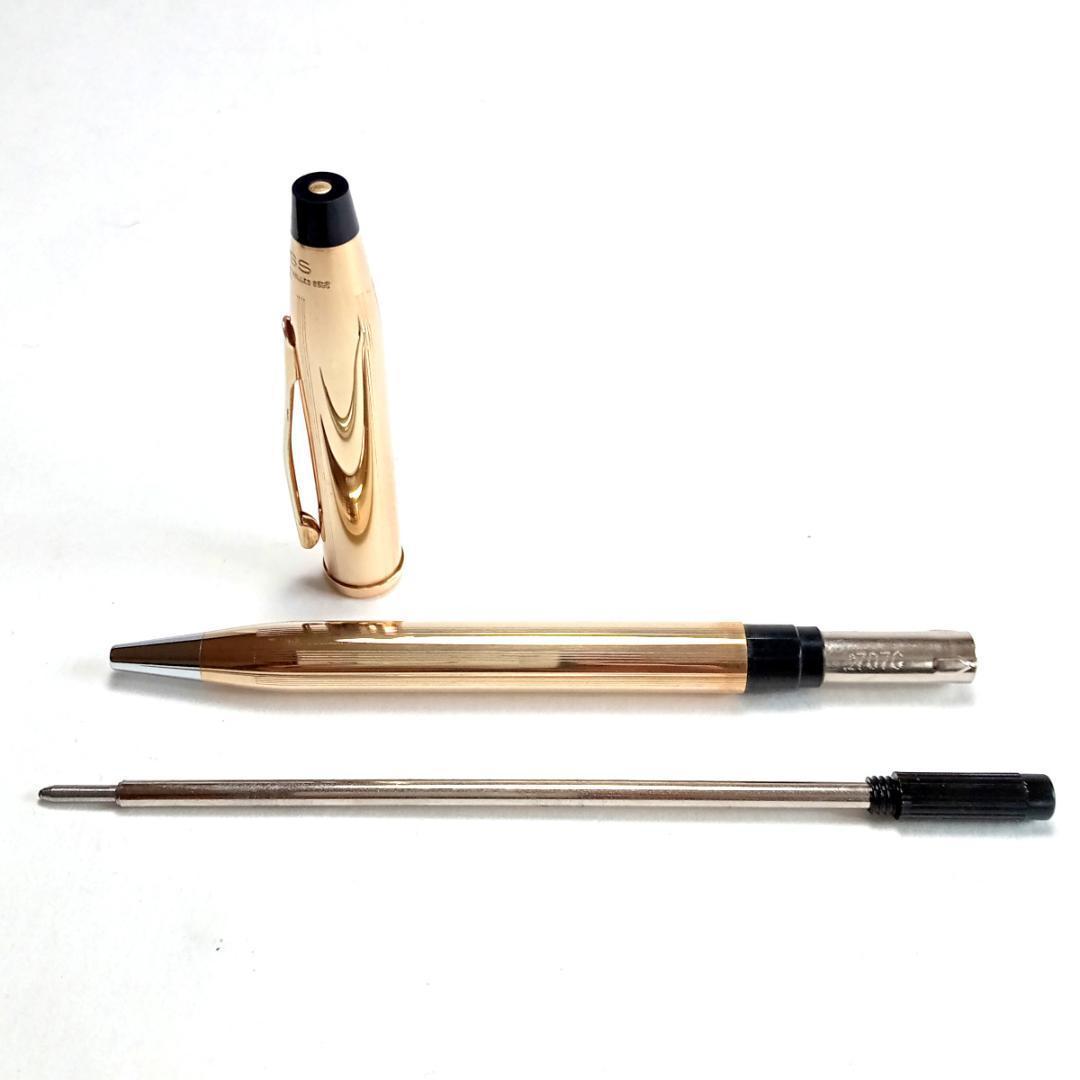 Cross Classic Century Ⅱ 10k Gold Plated Ballpoint Pen Model CRB98 - Japan Import