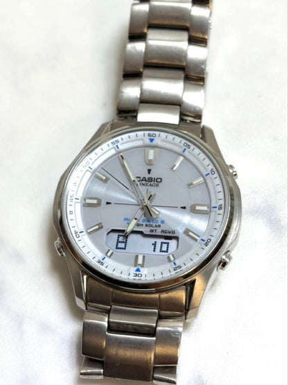 Casio Lineage Touch Solar Titanium Watch — Japan Import