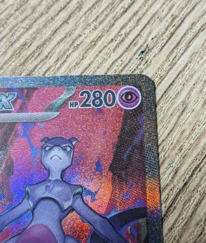 Korea version Pokemon Mewtwo EX Imagination trading card with 280 HP and psychic type