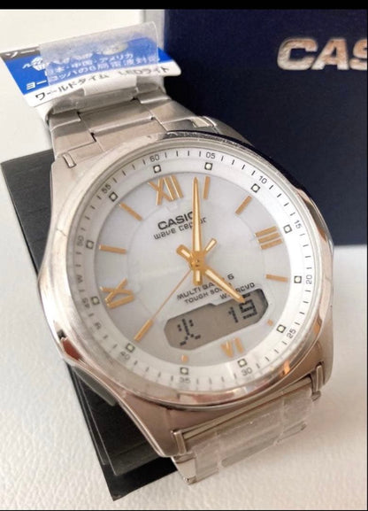 Casio Wave Ceptor WVA-M630D-7A2JF Solar Radio Wave Watch - Japan Import