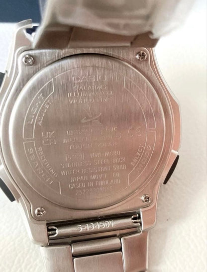 Casio Wave Ceptor WVA-M630D-7A2JF Solar Radio Wave Watch - Japan Import