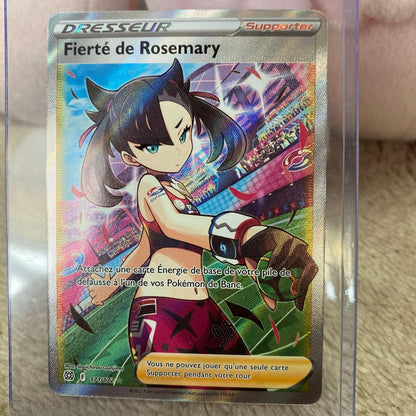 Single SR rare Japanese language card from Marie's Pride series, French version, Japan import