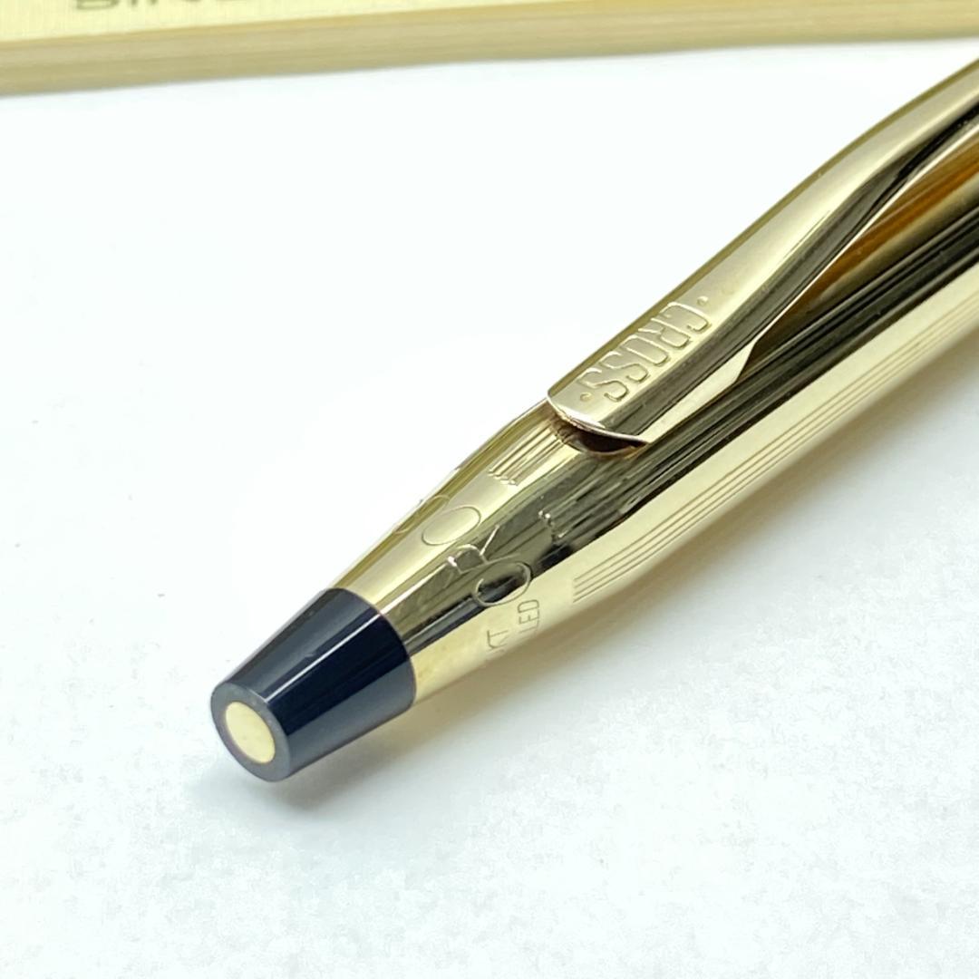 Cross Classic Century 10K Gold Filled Nikkei Logo Twist Ballpoint Pen