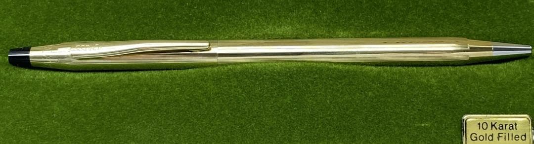 Cross Classic Century 10K Gold Filled Nikkei Logo Twist Ballpoint Pen