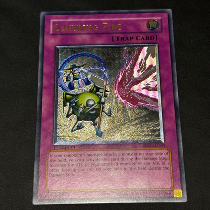 Yugioh Support Shooting Old Asia Version reinforced relic card with relief detail
